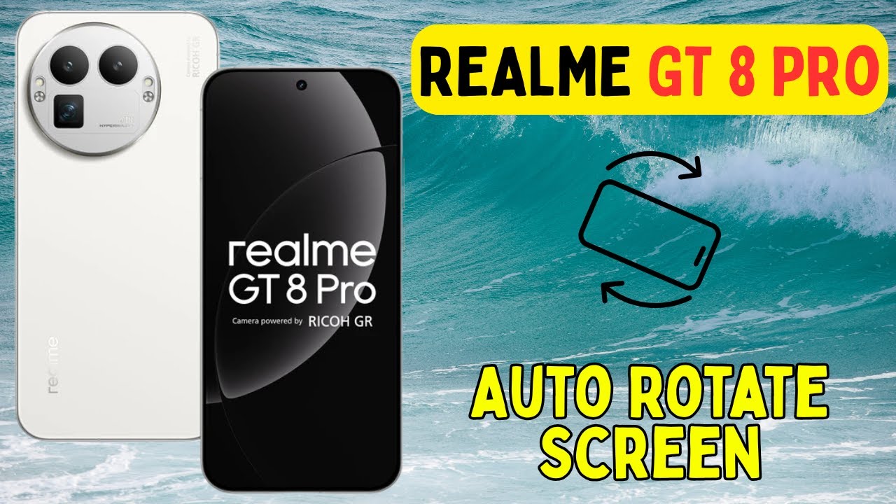 Realme GT 8 Pro Auto Rotate Screen || How to use auto rotate || Auto rotate screen settings