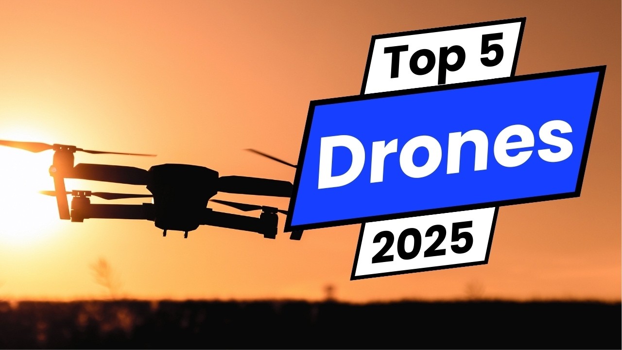 Os 5 Melhores Drones de 2025 com Recursos Incríveis