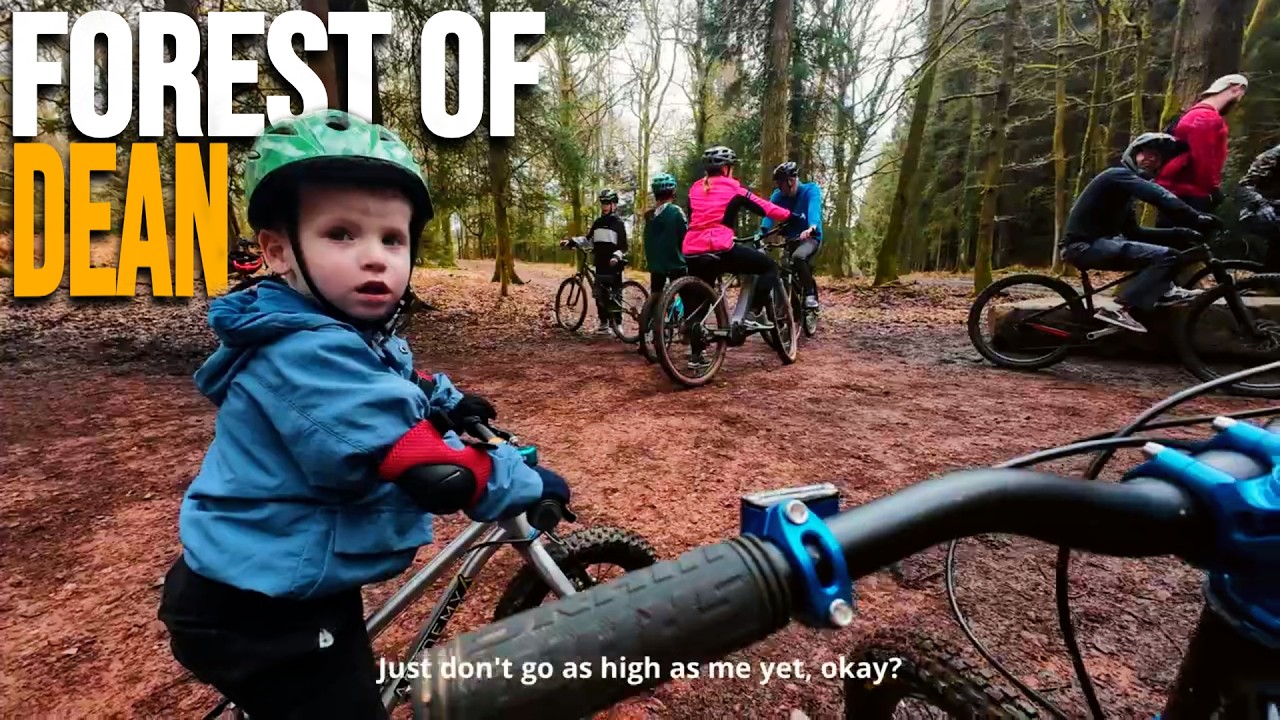 6 Year Old Ride MTB at Forest of Dean? Kids take on mtb Trail Challenge!