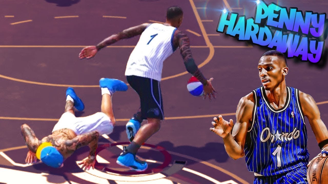 PENNY Hardaway Archetype Back TAKING Ankles - NBA 2K18 Park 3v3