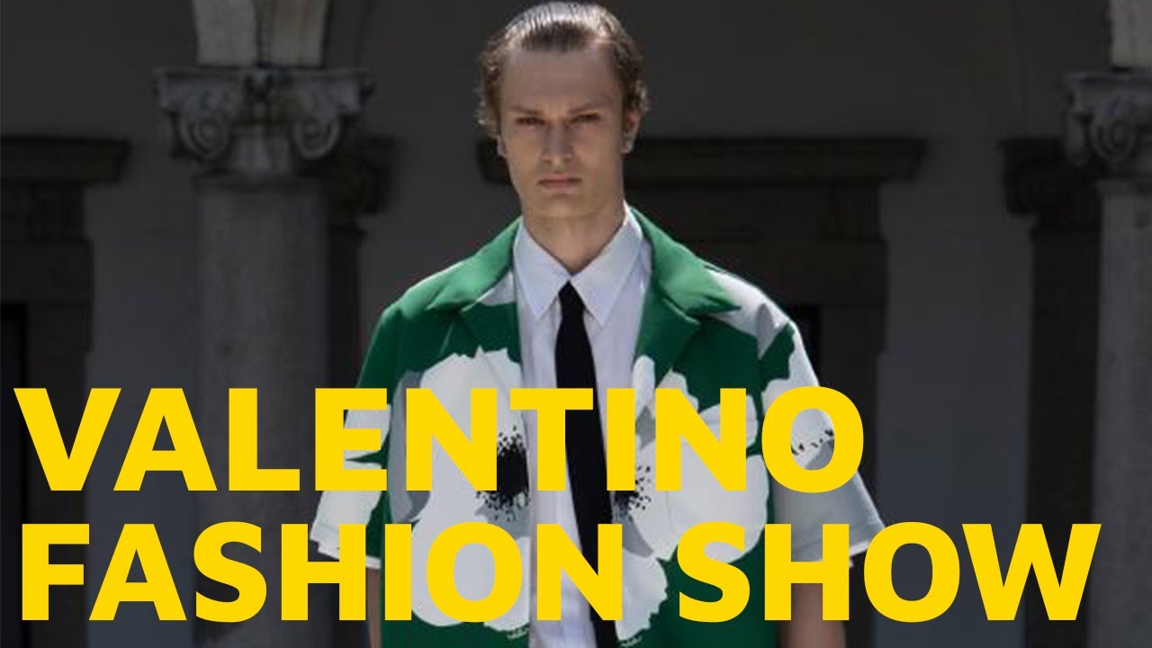défilé VALENTINO homme printemps été 2024