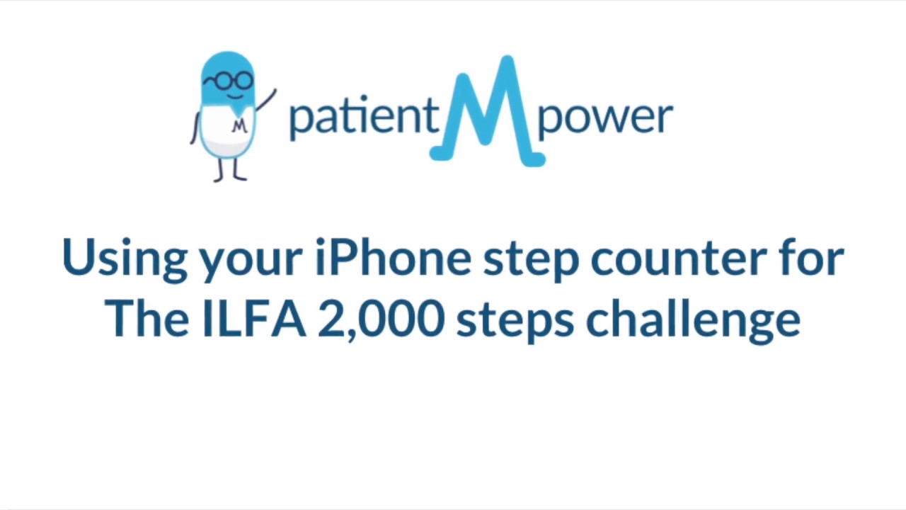 Using the patientMpower app for the IPF 2,000 steps a day challenge