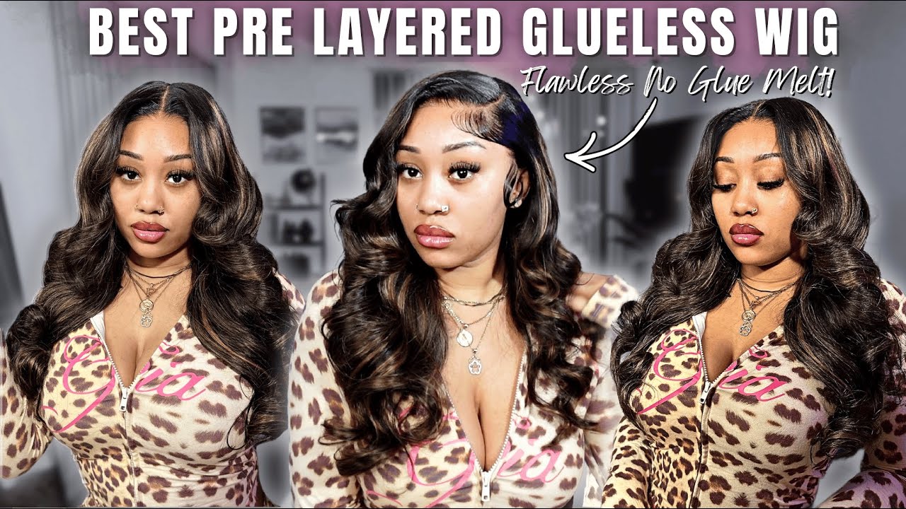 This Pre-Layered Glueless Wig MELTED Like a Frontal | Beginner Friendly Install ft. ISEE Hair