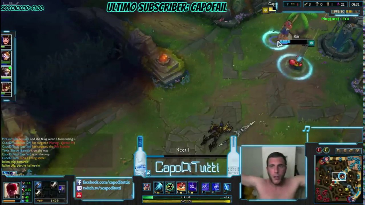 xCapoditutti Lcs maronne kick Streaming