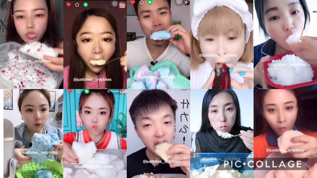 This week mix ice queens/kings bites, Extreme crunchy 🤤 Soft powdery bites ☃️ Wet bites 🥵part 2