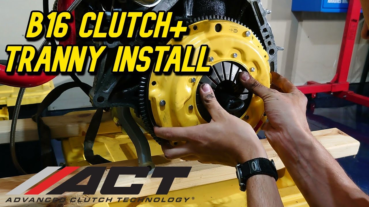 B16 Clutch And Tranny Install (AI4-HDSS)