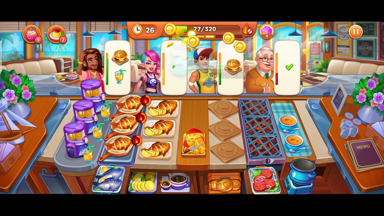 playing cooking game guys please do subscribe like and comment share 😜