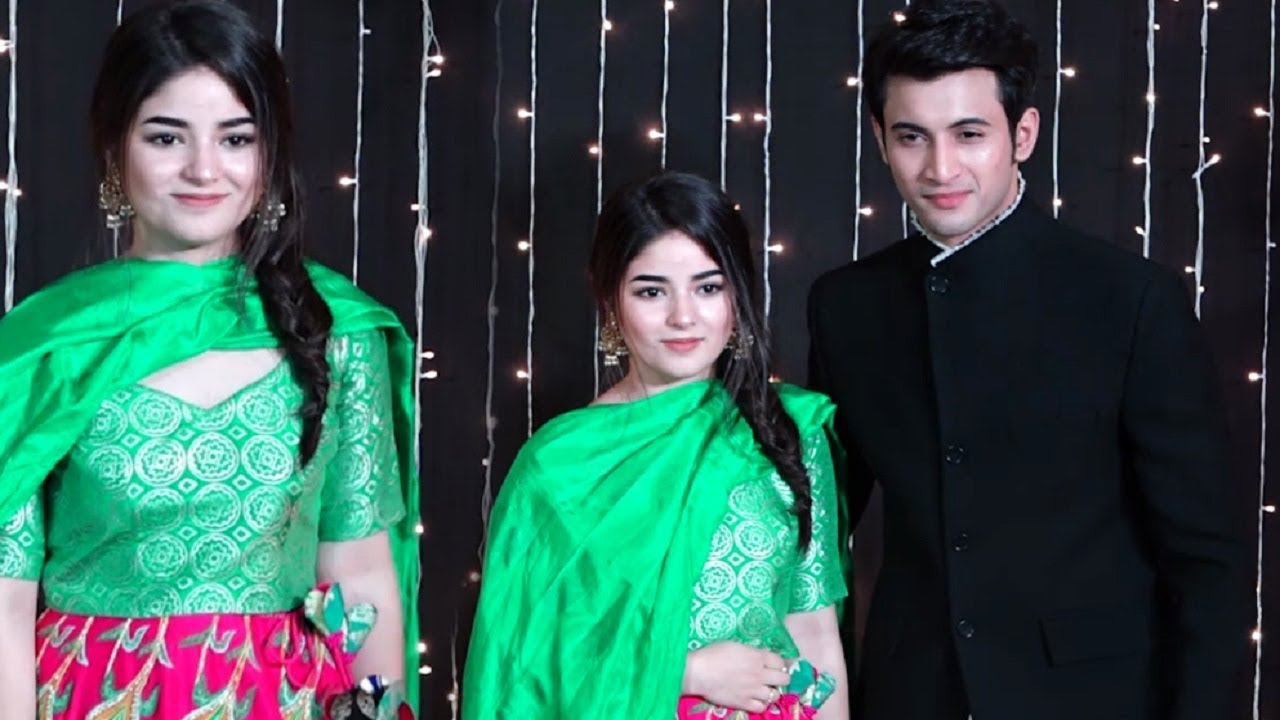 Zaira Wasim With Her Boyfriend At Priyanka Nick Jonas Wedding Reception