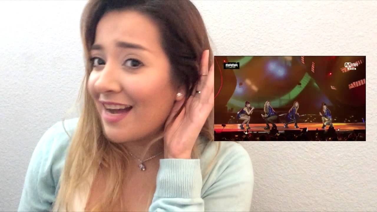 CL+2NE1 MAMA Stage Reaction