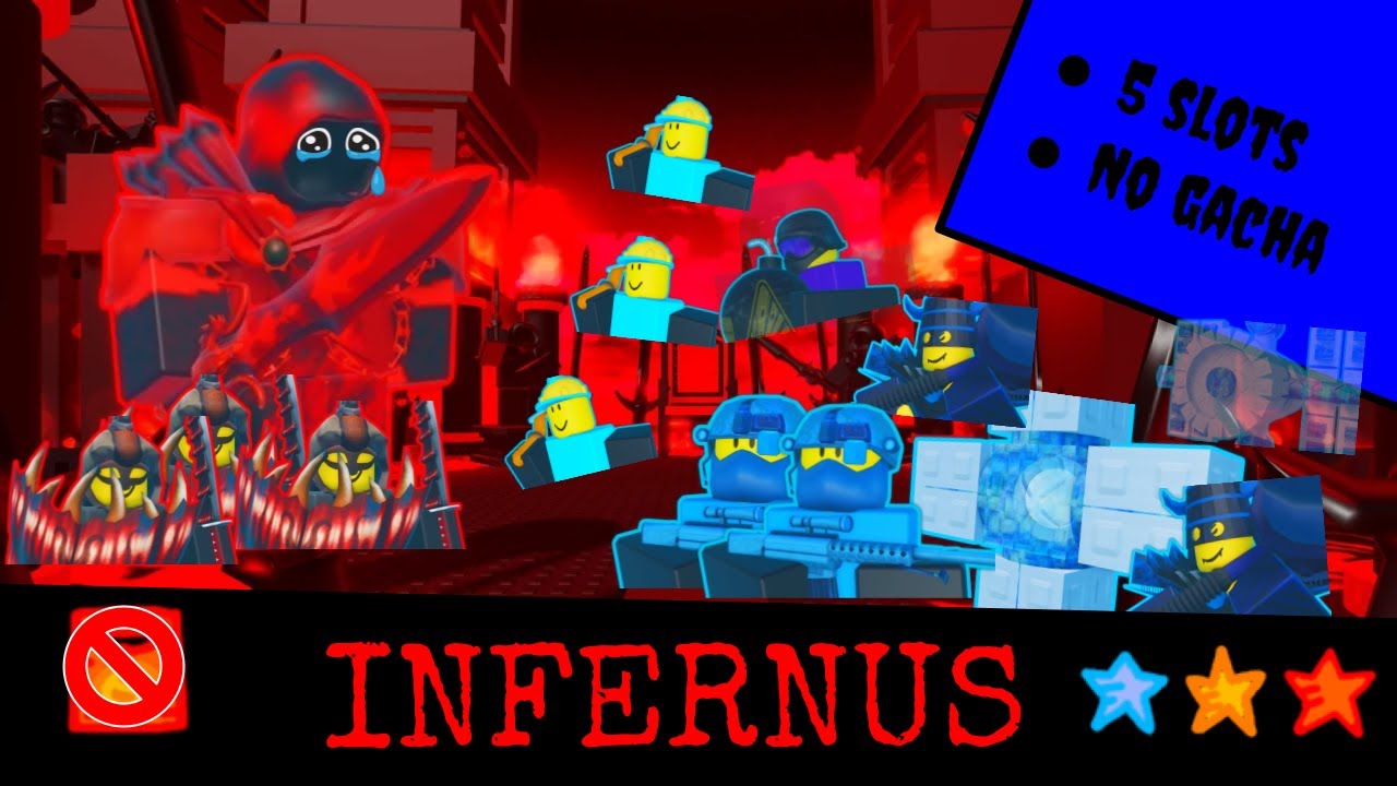 Infernus 3 Star 5 Slot Only (Gachaless/Tumoredless) - The Battle Bricks