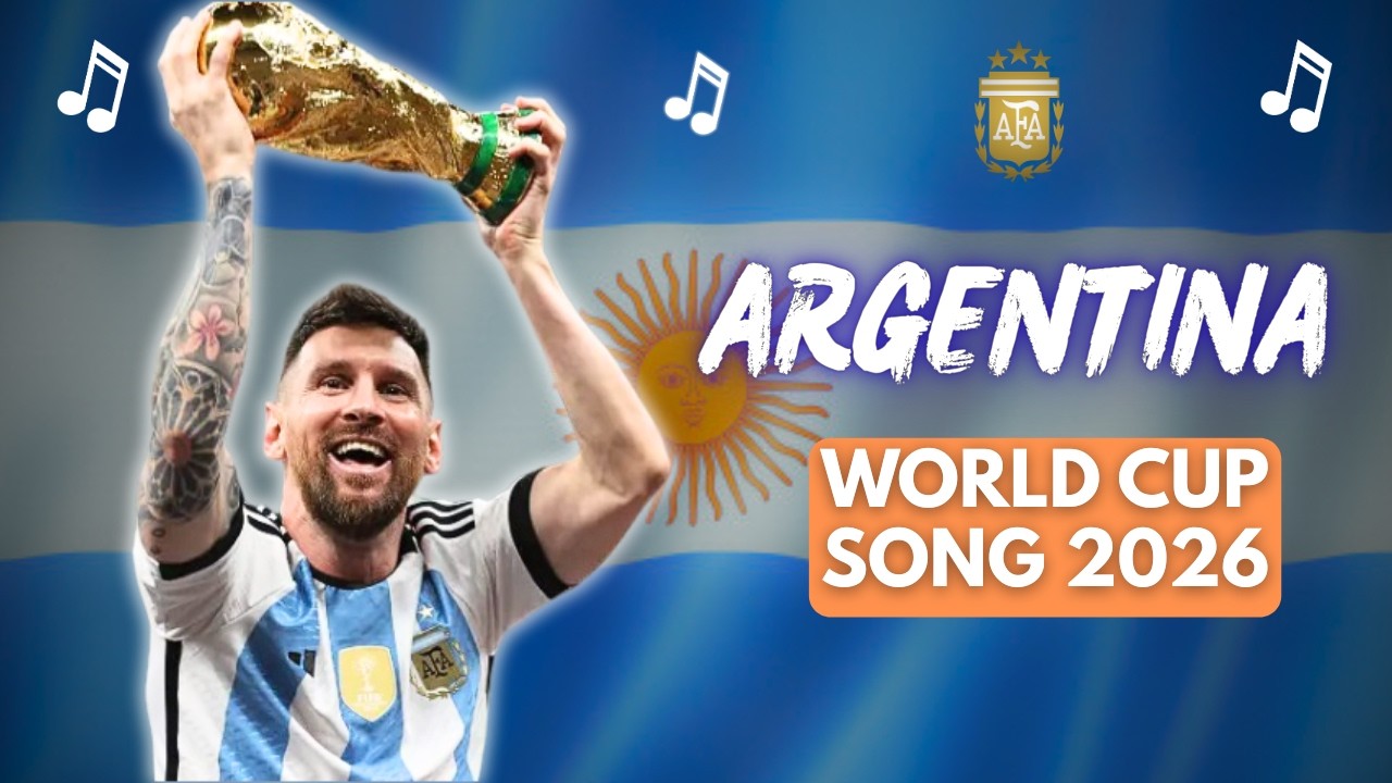 🎵  Vamos Argentina 🇦🇷!  |  Argentina World Cup 2026 Song 🎵