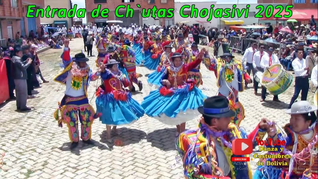 Entrada de Ch`utas Chojasivi 2025 Provincia Los Andes, La Paz Bolivia.