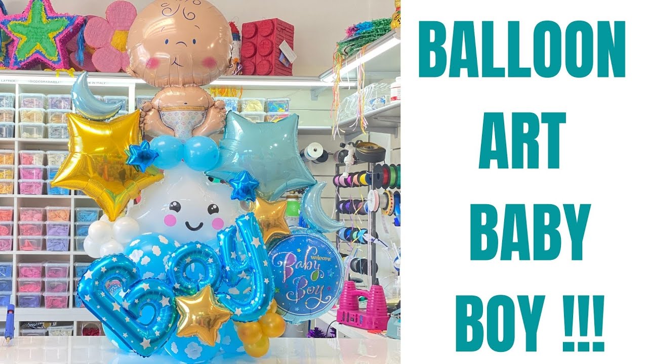 Composizione media di balloon art per bimbo !