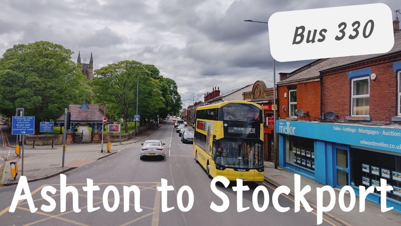 Viewers request | Bus 330 Ashton to Stockport | June 2025