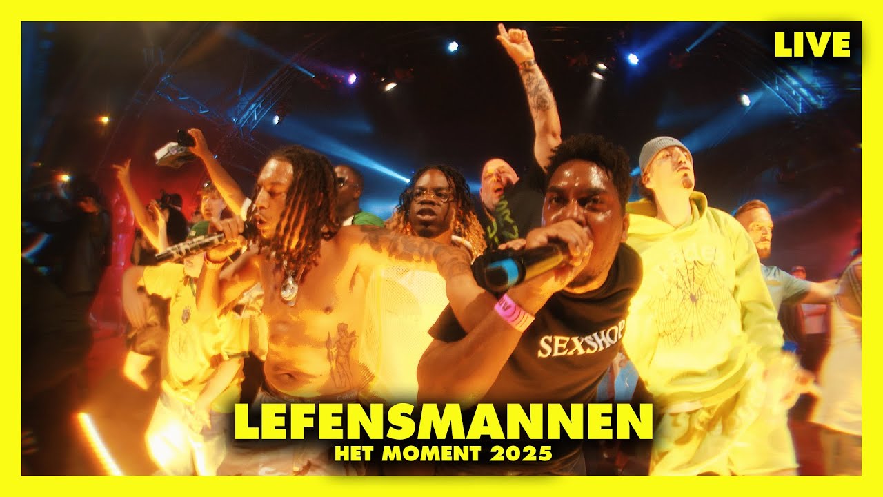 Lefensmannen live @ Het Moment - (very rare collectable)