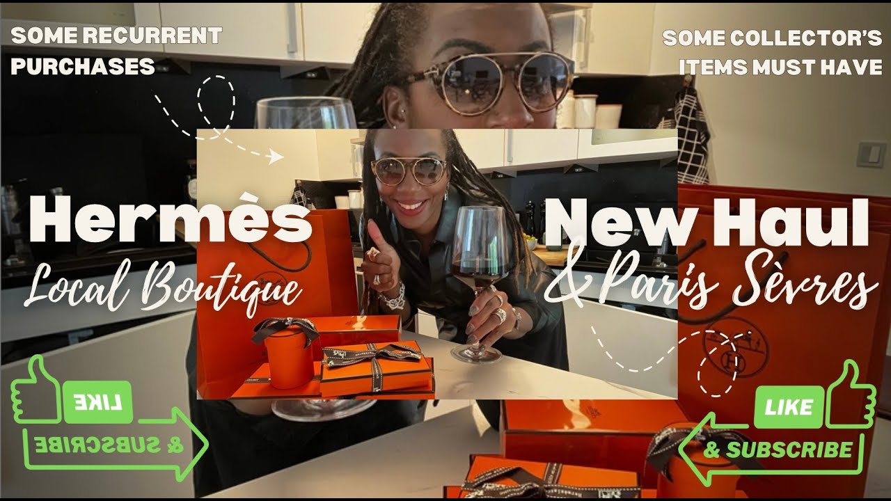 HERMES DOUBLE HAUL - LOCAL BOUTIQUE & PARIS SEVRES FINDS
