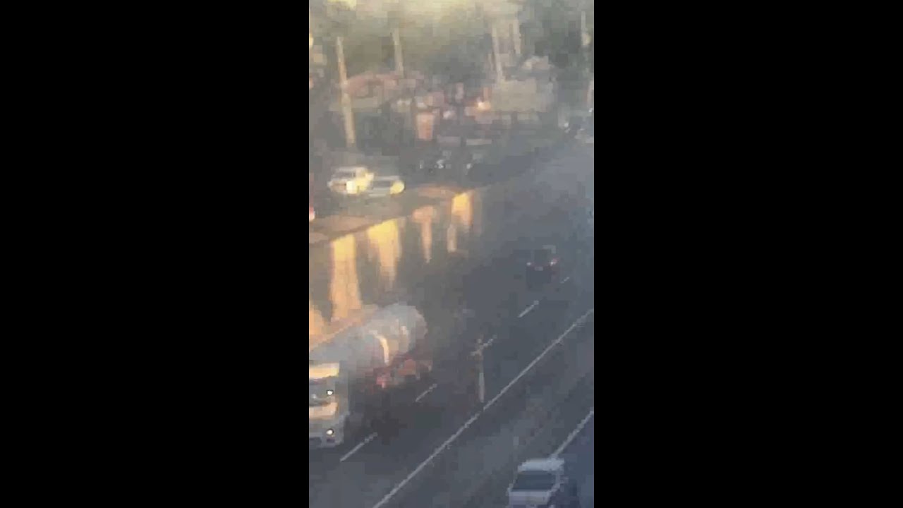 Salen a la luz nuevos registros del cami&oacute;n de gas que explot&oacute; en Renca