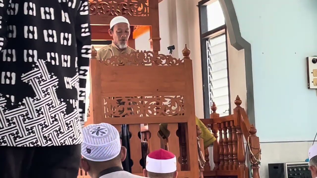 خطبة الجمعة ١٦/١/٢٠٢٦ دمسجد نورالهدي' كمفوغ بغكولدوريان' بغكولكسيناي' جاها' جالا' تهايلند سلاتن 