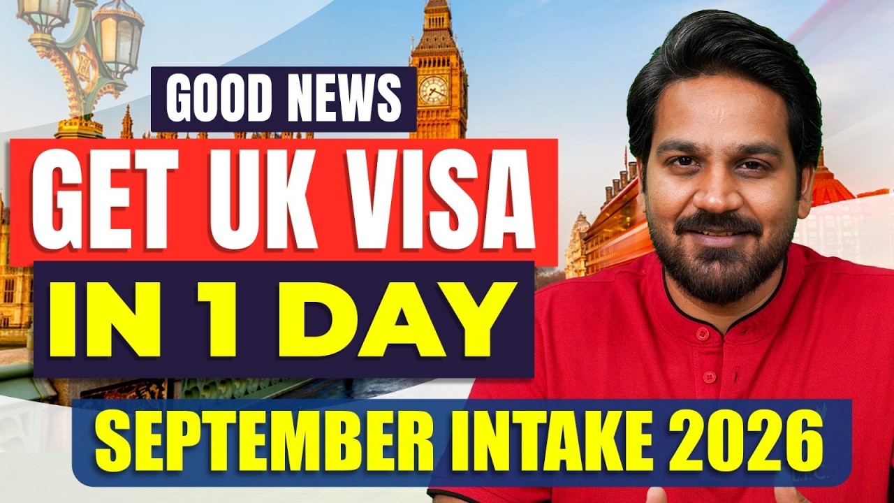How to Get a UK Student Visa in 1 Day | UK Student Visa Update 2026