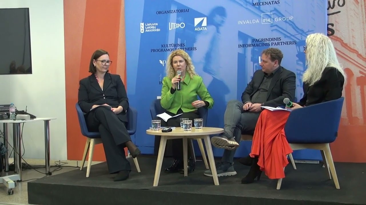 26-osios Vilniaus Knygų mugės spaudos konferencija. LITEXPO: 2026 02 25