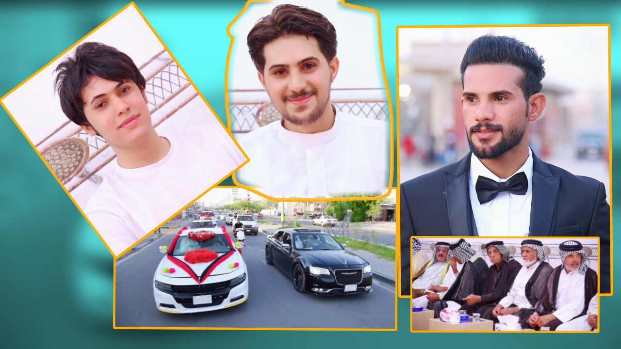 شوف عمامه شكد فرحانين زفاف الحبيب رقيب عبد المسلم الف مبروك