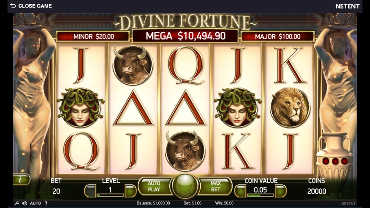 Divine Fortune Slot JACKPOT Features