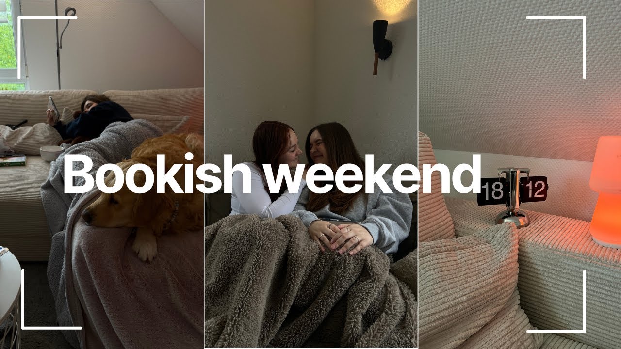 Cozy Bookish Weekend 💬📖  Lesen, Quatschen & Quality Time mit 