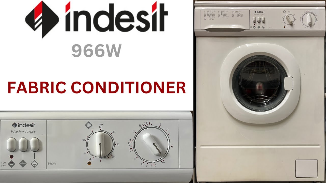 Indesit 966W Washer Dryer - [6] Fabric Conditioner