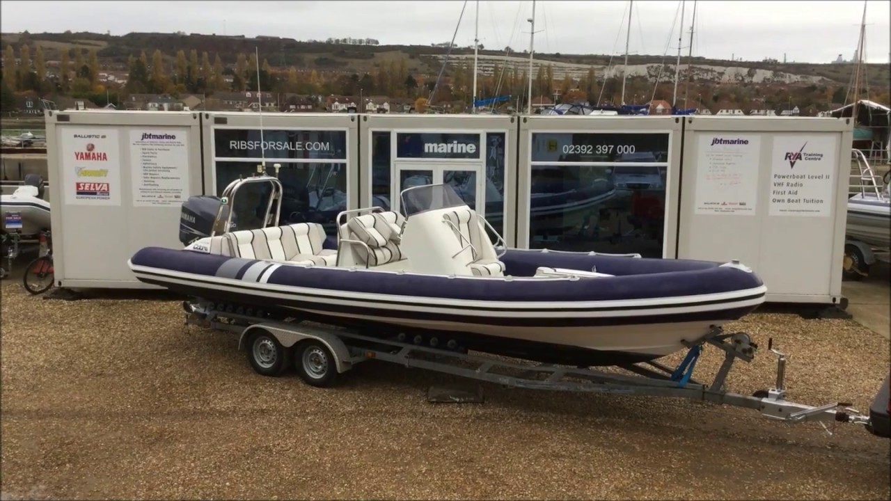 JBT Marine RIB Specialists present this Cobra 7.5M RIB with Yamaha 250HP Engine