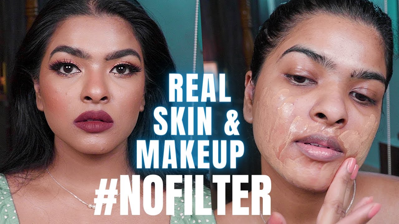 MY REAL BROWN SKIN makeup therapy | What Makeup really Looks Like in Person *Relaxing + satisfying*
