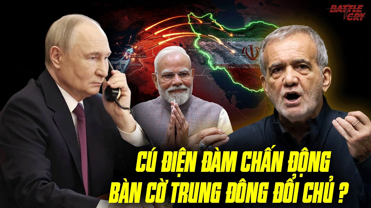 TT PUTIN ĐIỆN ĐÀM TRỰC TIẾP VỚI IRAN, ẤN ĐỘ QUAY XE DẰN MẶT MỸ - MỸ MẤT QUYỀN KIỂM SOÁT TRUNG ĐÔNG?