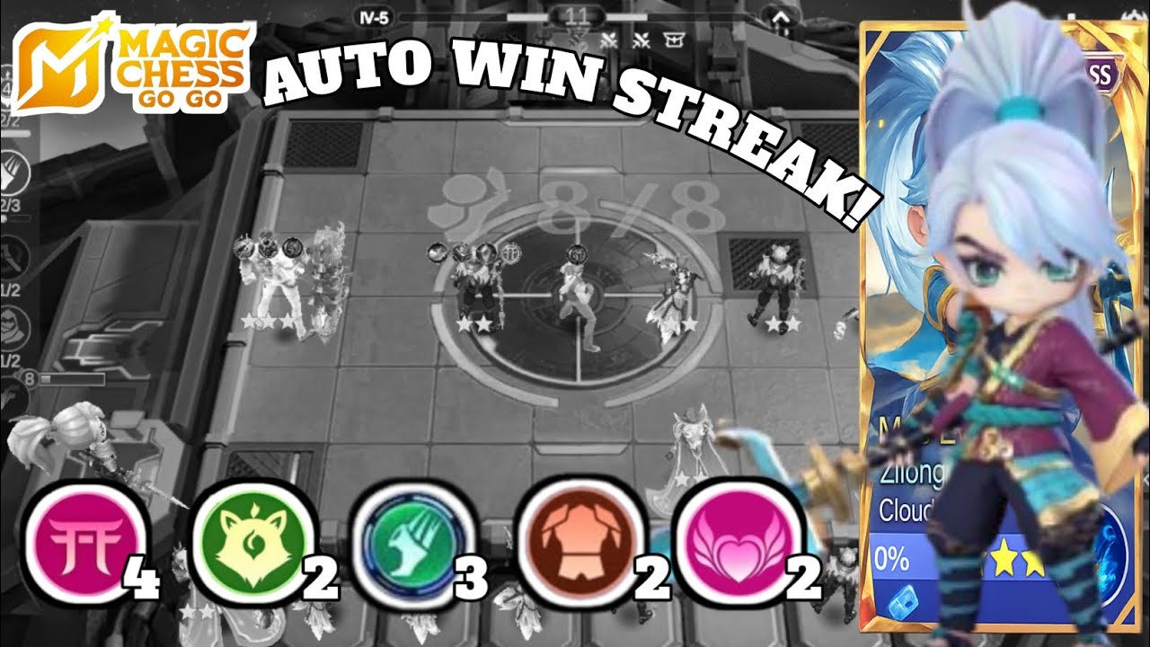 WIN STREAK PARAH! Zilong Mystic Meow + Exorcist 4 GILA BANGET!