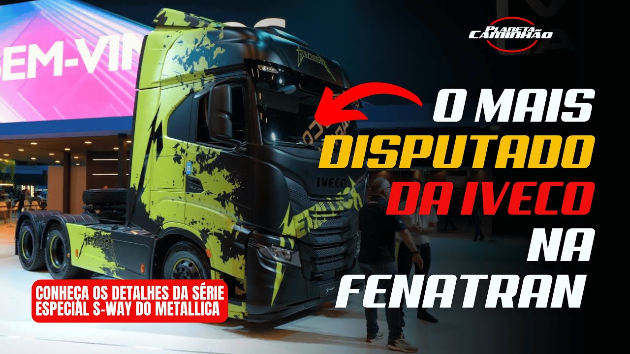 O MAIS TOP DA IVECO: S-WAY METALLICA E NOVA SUSPENSÃO PNEUMÁTICA SÃO NOVIDADES DA LINHA PARA 2025
