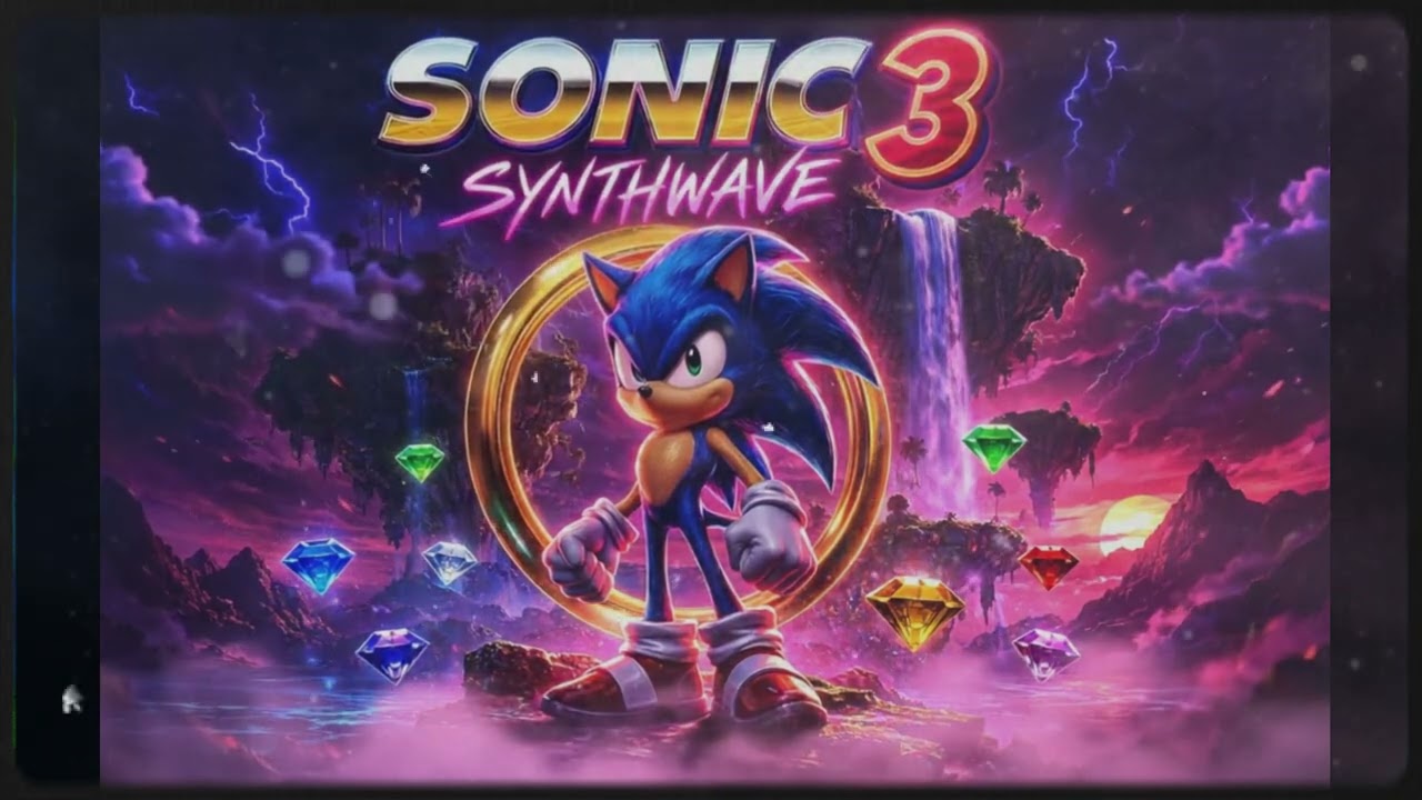 SONIC THE HEDGEHOG 3 (1994) — SYNTHWAVE TRIBUTE