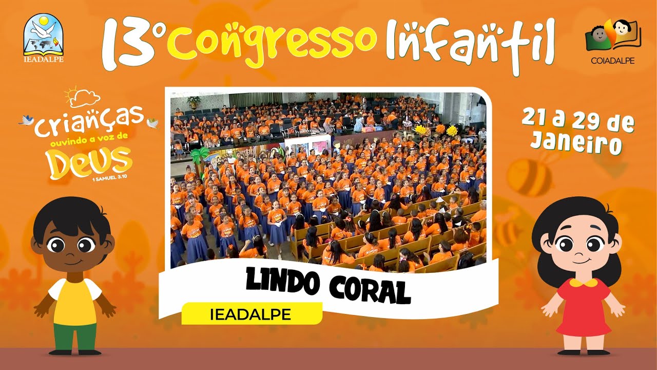 Grupo Fixo - 13º Congresso Infantil - Templo Central - Ieadalpe - 21/01/2023