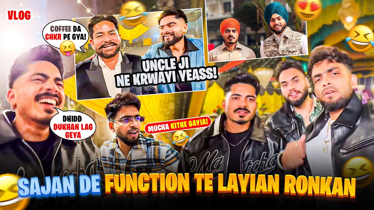 Vinay Pra Hun Kde  Much Nhi Katonda panch saab ji yes krvati😅1 marriage anniversary sajan veer 🎉vlog