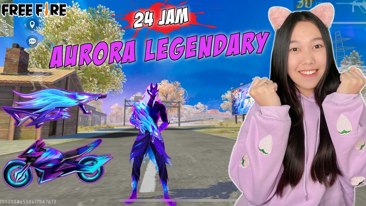39 KILL SOLO VS SQUAD PAKE AURORA LEGENDARY BUNDLE AUTO BOOYAH - FREE FIRE INDONESIA