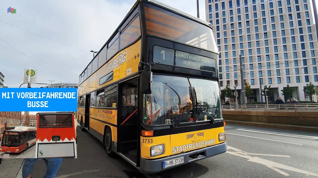 Einblicke in die Doppeldecker Stadtrundfahrt Nürnberg [2024]