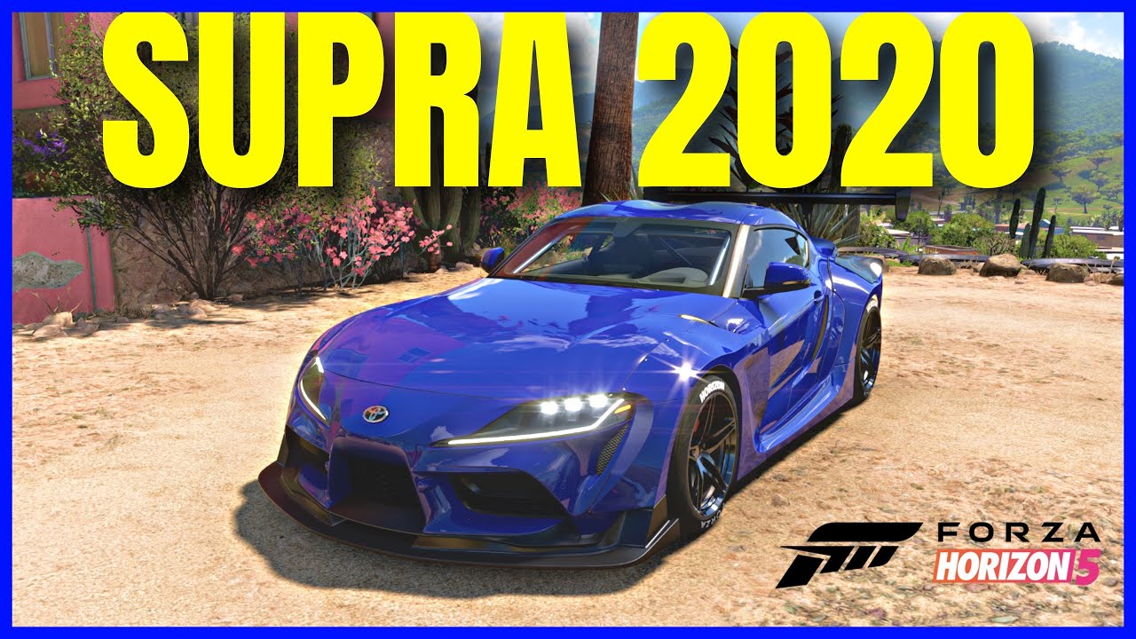 Forza Horizon 5 : Toyota Supra 2020 Gameplay | FH5 Logitech G29 Wheel