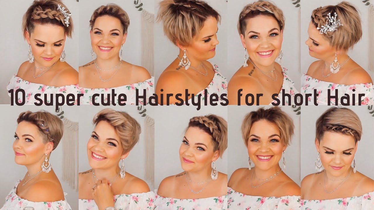 Wie kann ich kurze Haare stylen | 10 Ideen für richtig kurze Haare  SALIRASA