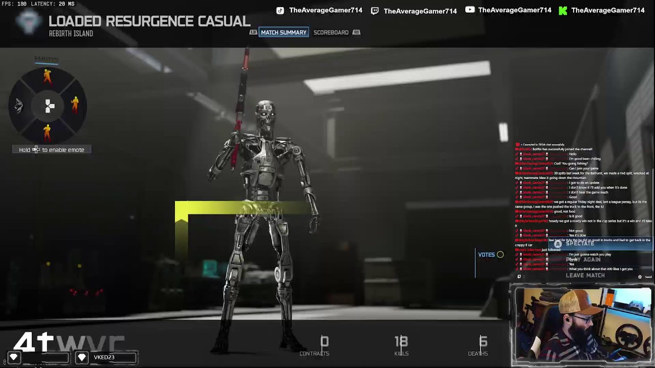 Needed a break from racing, Lets run some Rebirth!