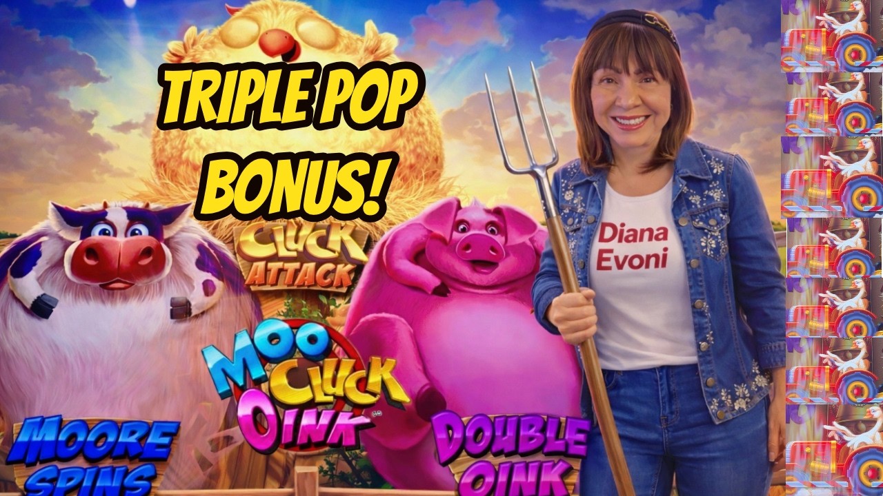 TRIPLE POP! MOO CLUCK OINK