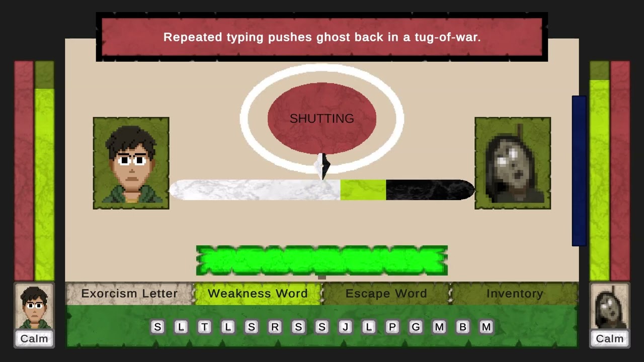 What If RPG Combat Was Based on Typing? (Indie Horror Devlog)