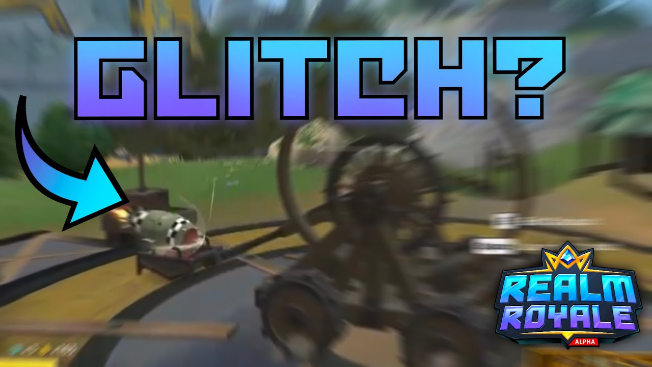Weirdest Catapult Glitch in Realm Royale..