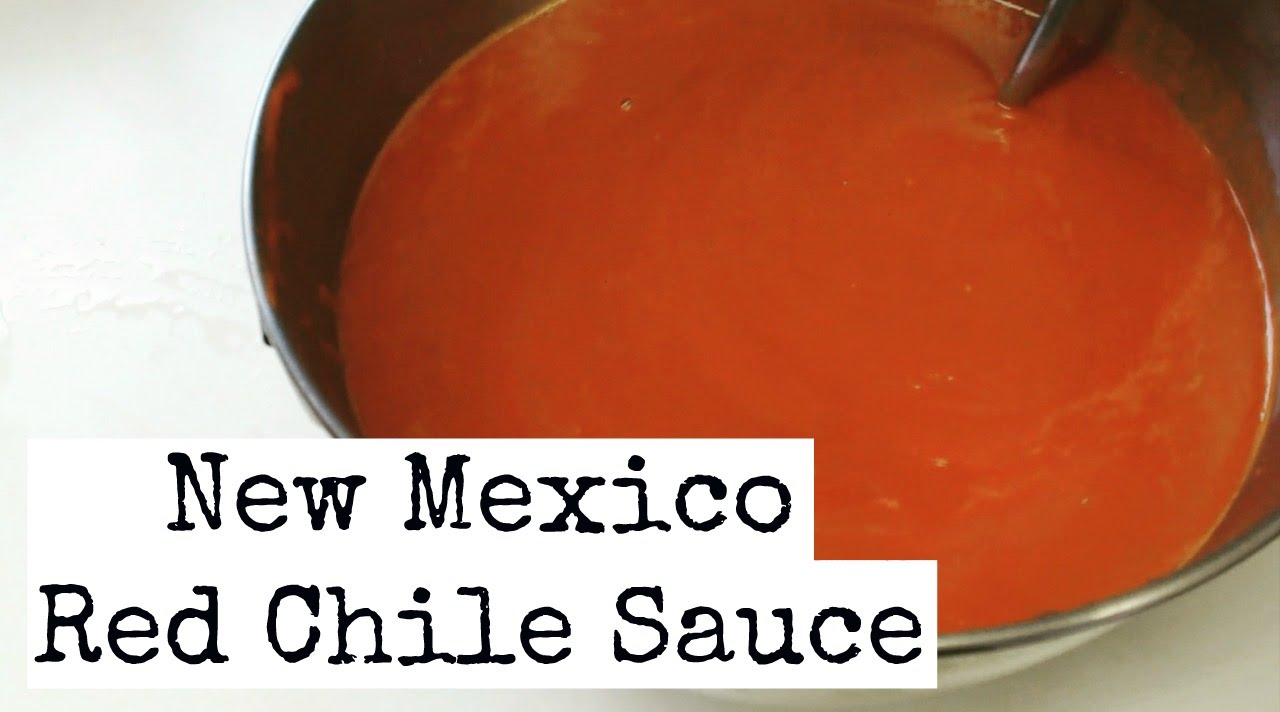 Authentic New Mexico Red Chile Sauce Recipe | VeganMadeYeezy