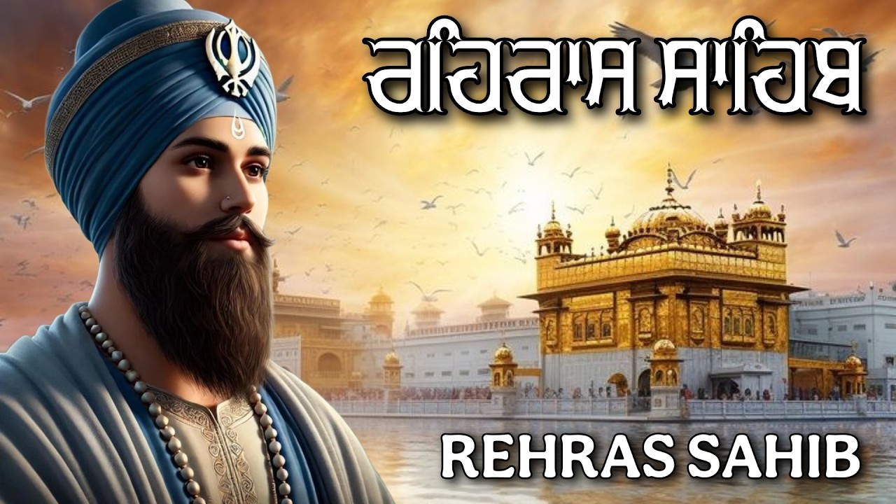 ਰਹਿਰਾਸ ਸਾਹਿਬ ਦਾ ਪੂਰਾ ਪਾਠ ਰਸਭਿੰਨੀ ਅਵਾਜ ਵਿੱਚ #ਰਹਿਰਾਸ #ਰਹਿਰਾਸਸਾਹਿਬਪਾਠ #sikhprayers