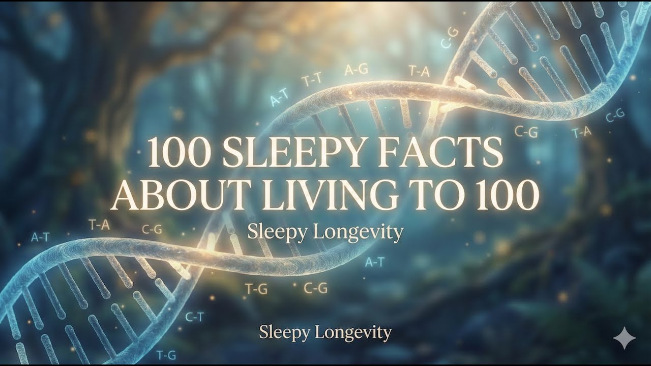 100 Sleepy Facts About Living to 100 | Secrets of the Blue Zones (Soft Spoken)