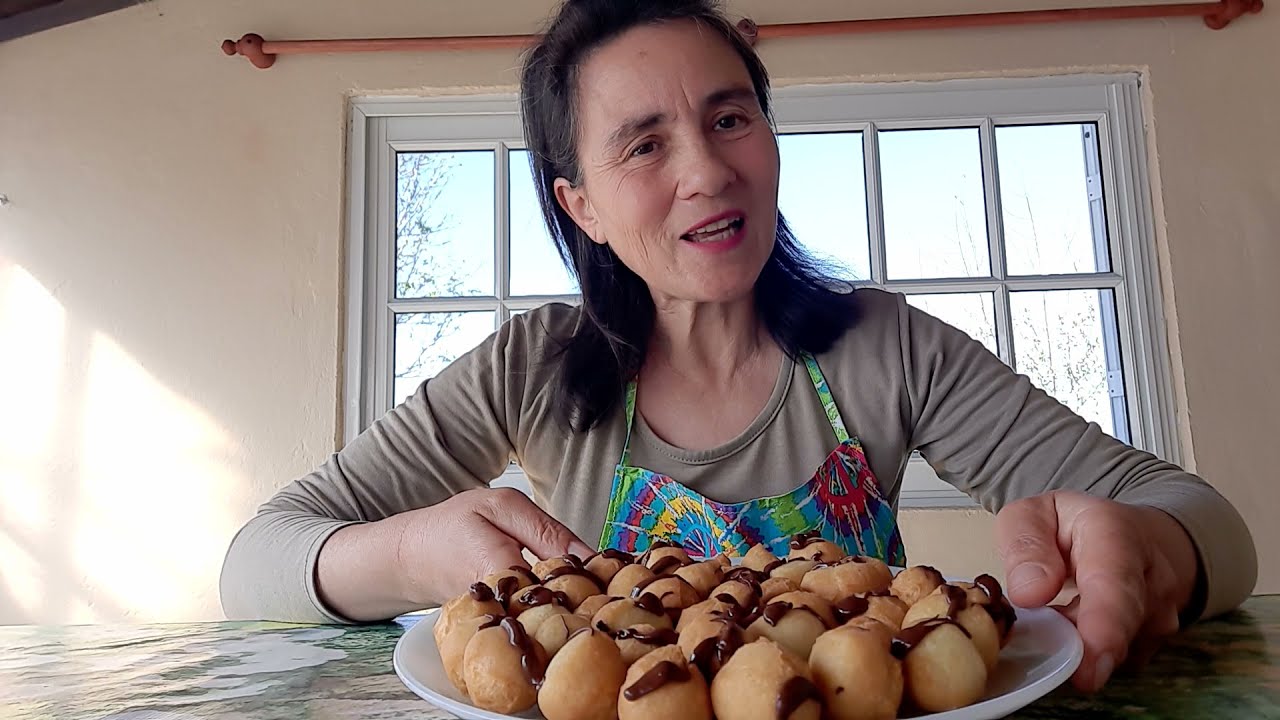 RECETA de PIGNOLATA, original POSTRE ITALIANO/Masa Dulce Frita/