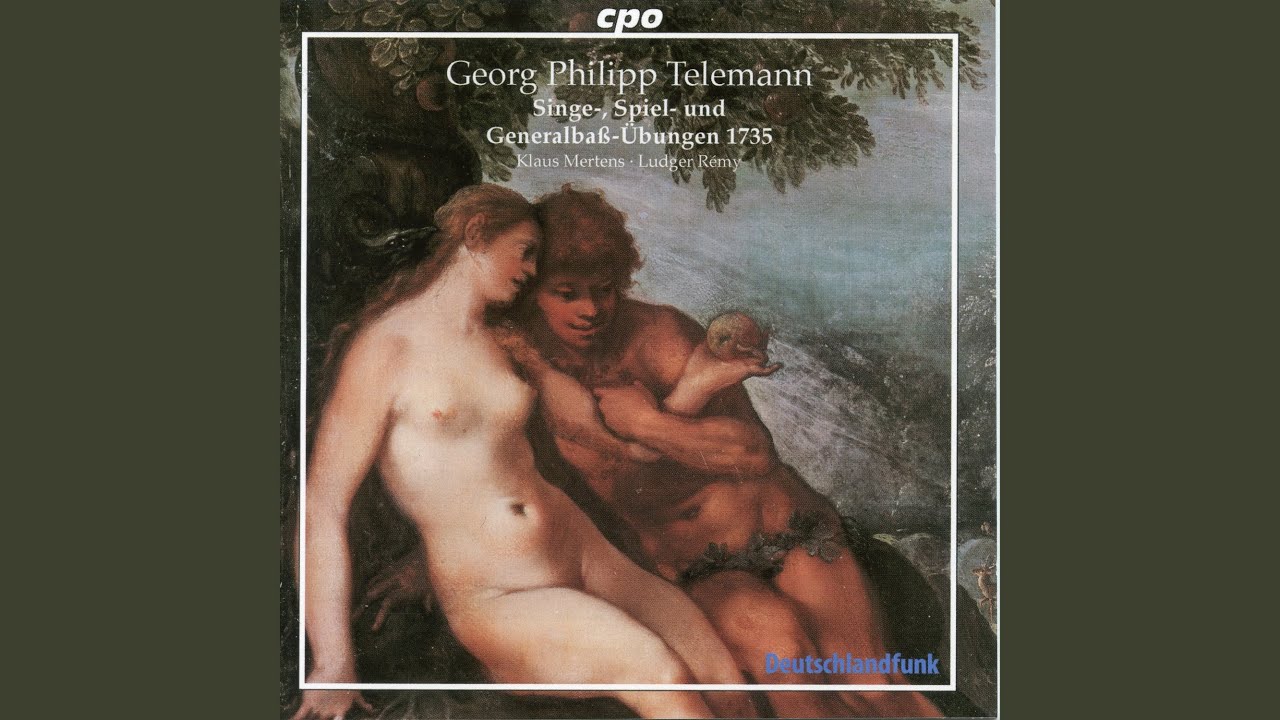 Singe-, Spiel- und Generalba&szlig;-&Uuml;bungen: No. 44, Heuchler, TWV 25:81