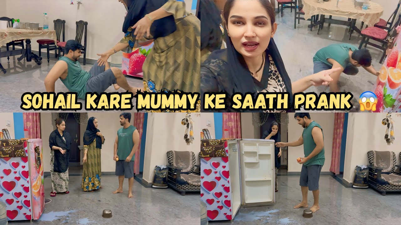 Sohail Kare Mummy Ke Saath Prank 😱 || @Sameerazaenvlogs 